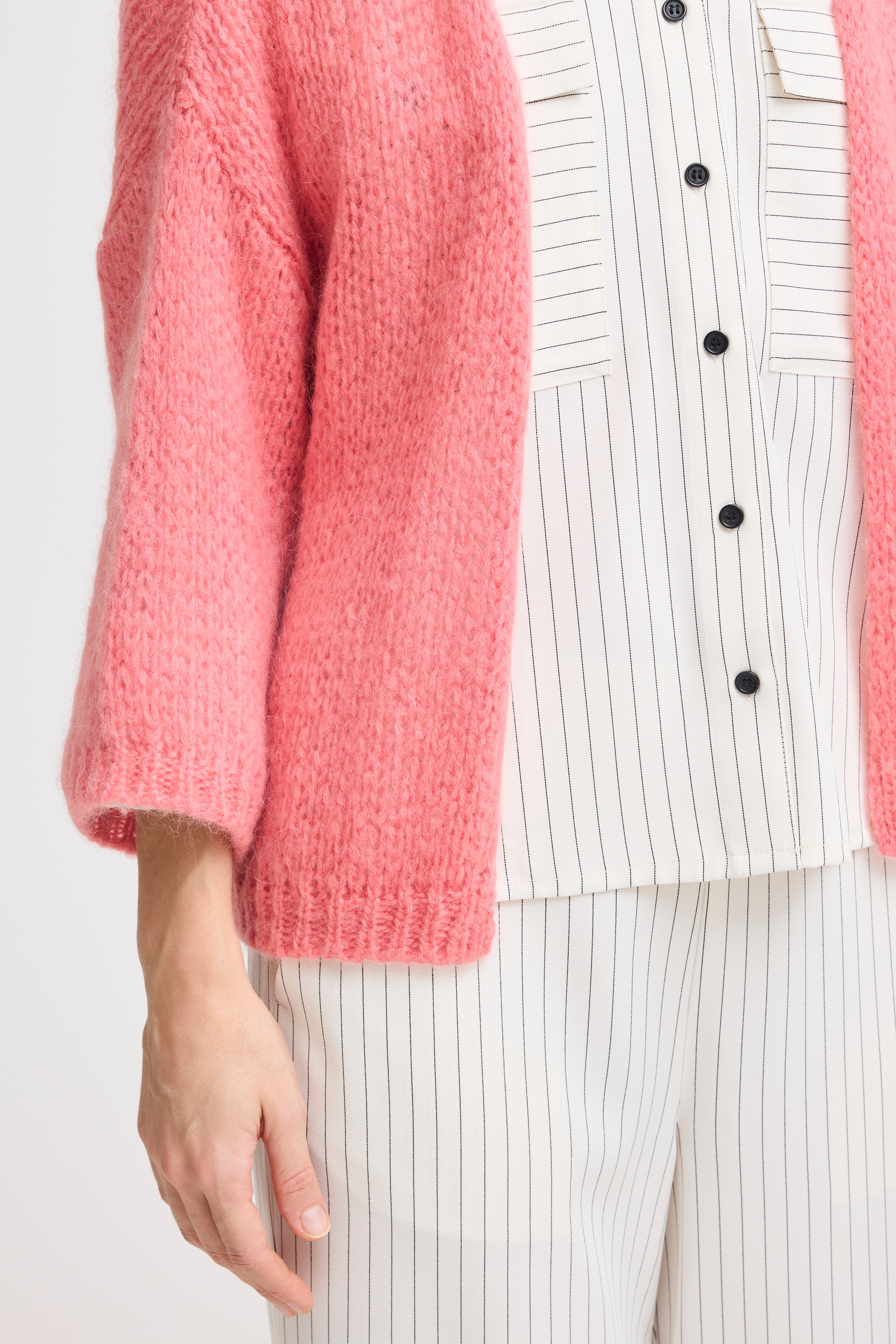 BYNONAX Strikket cardigan LOOKBOOK DETAIL 20816622-1719271