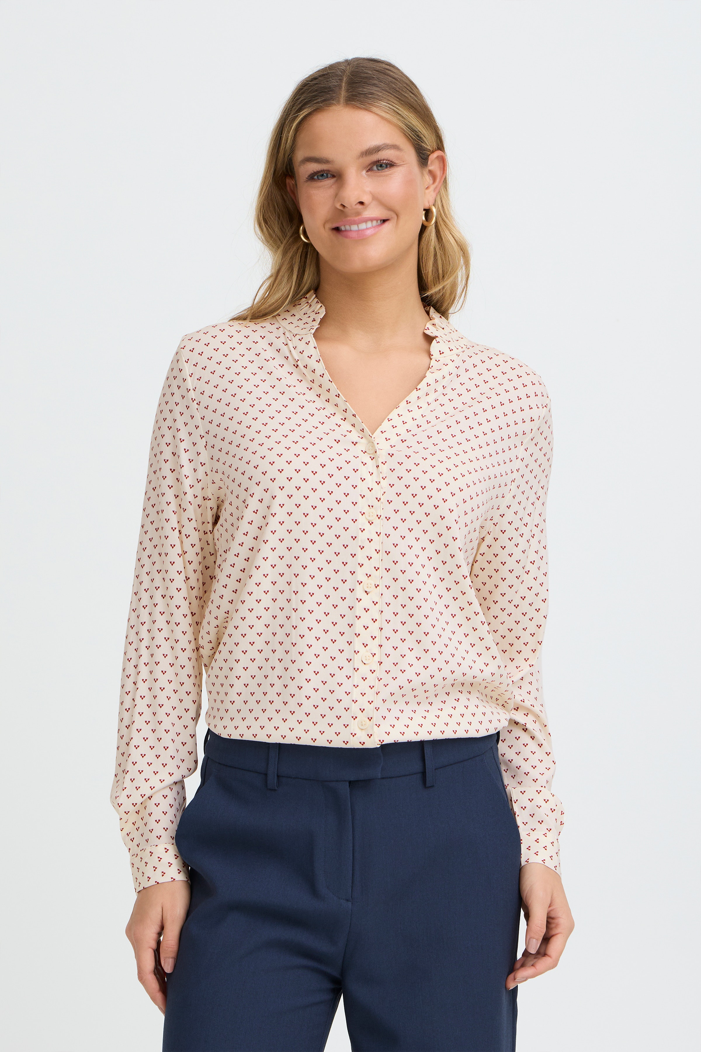 FRJUSTINE Skjorta LOOKBOOK FRONT 20617410-900004885