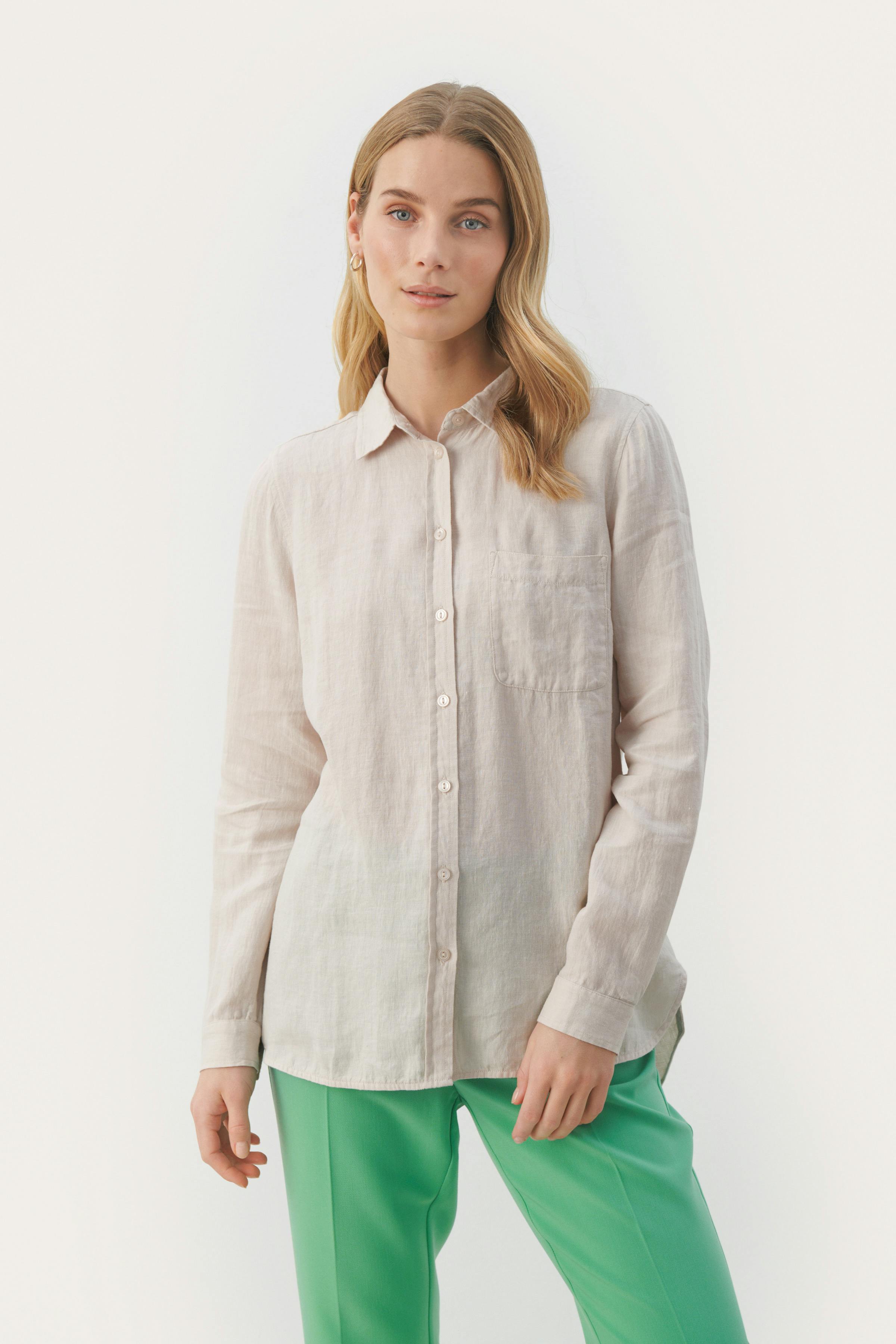 KivasPW Linen shirt LOOKBOOK FRONT 30306952-130400