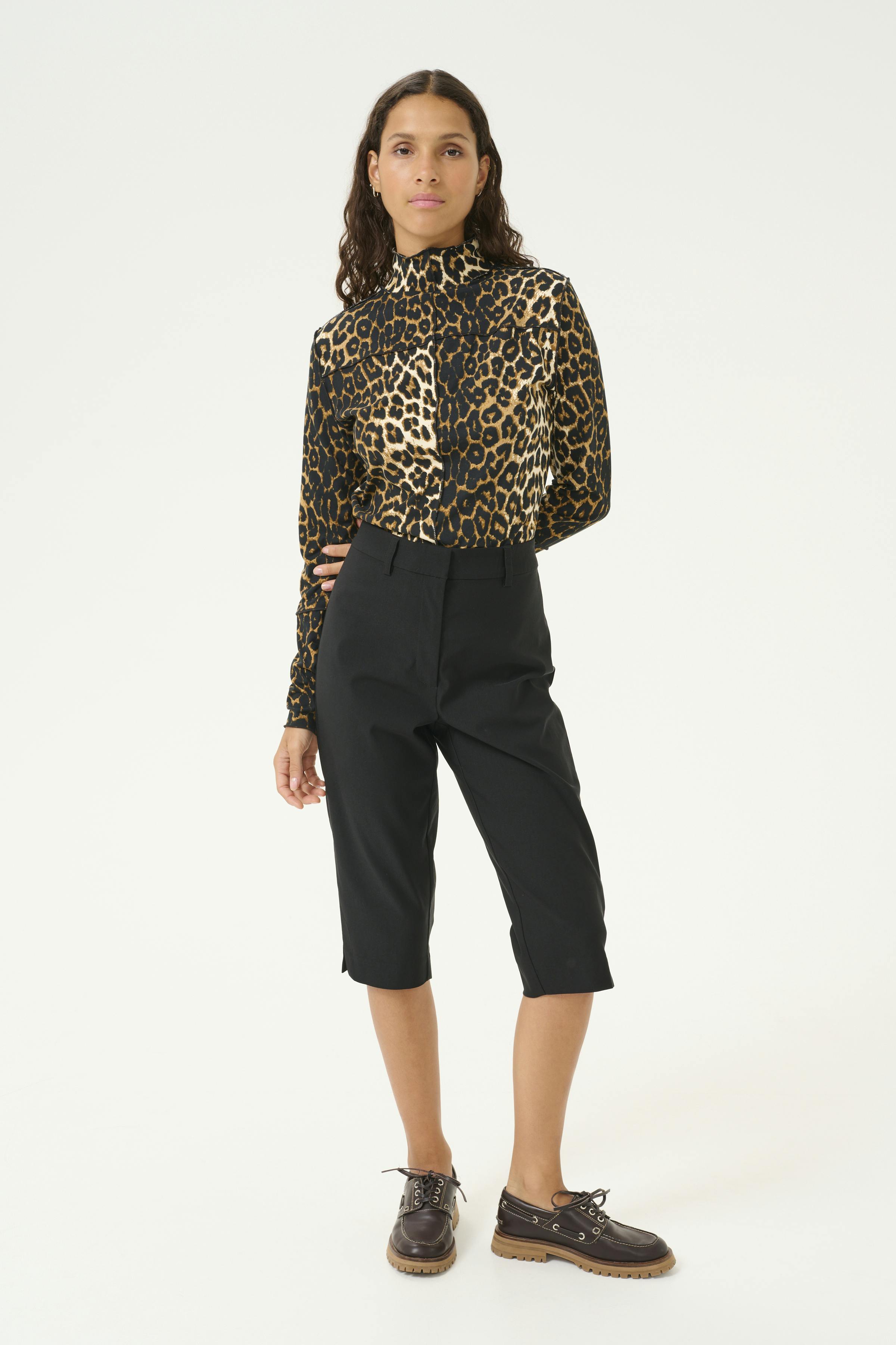 KBPavie Leopard Bluse LOOKBOOK FRONT 10105472-181048