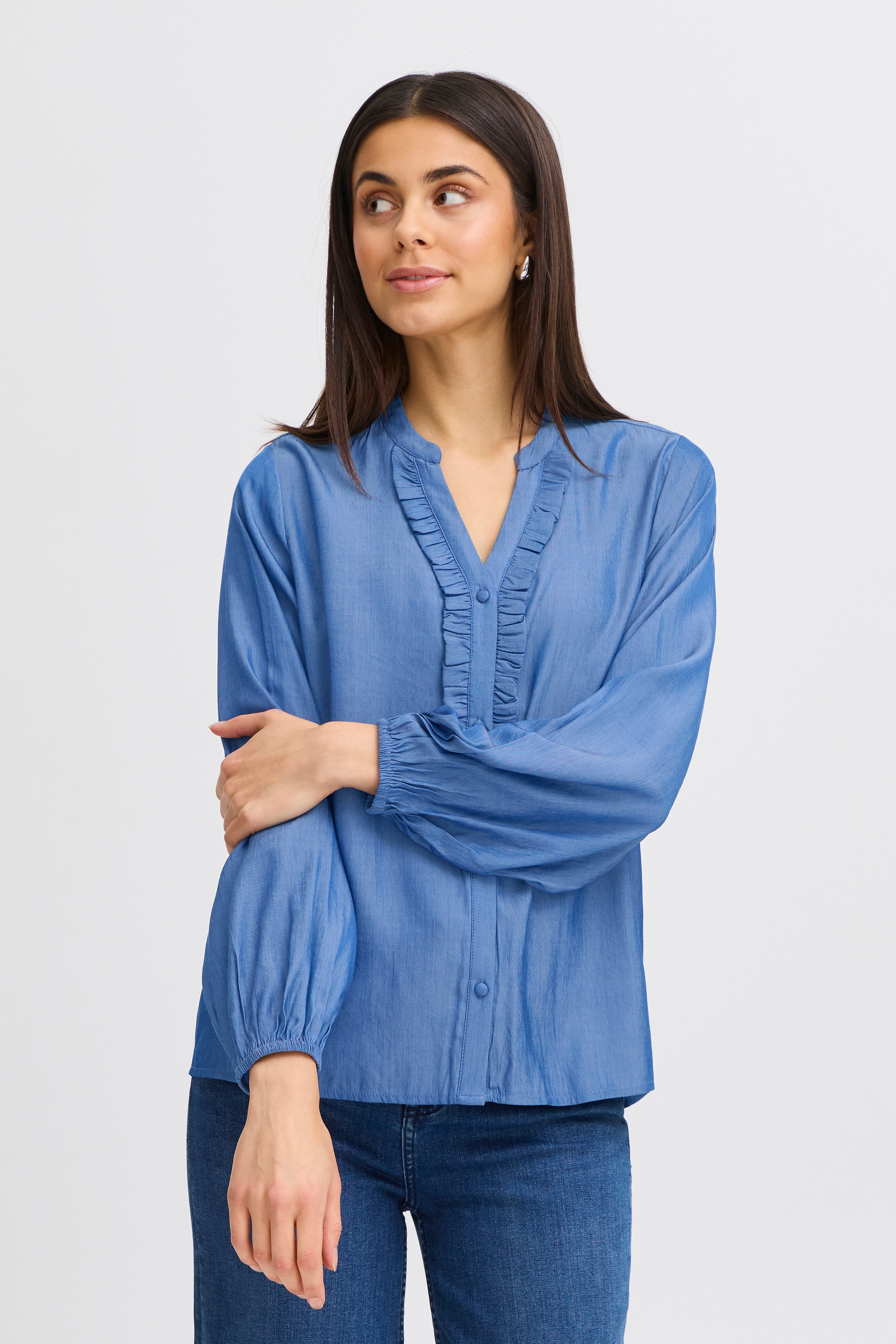 FRDIANA Long sleeved shirt LOOKBOOK FRONT 20615561-1939231